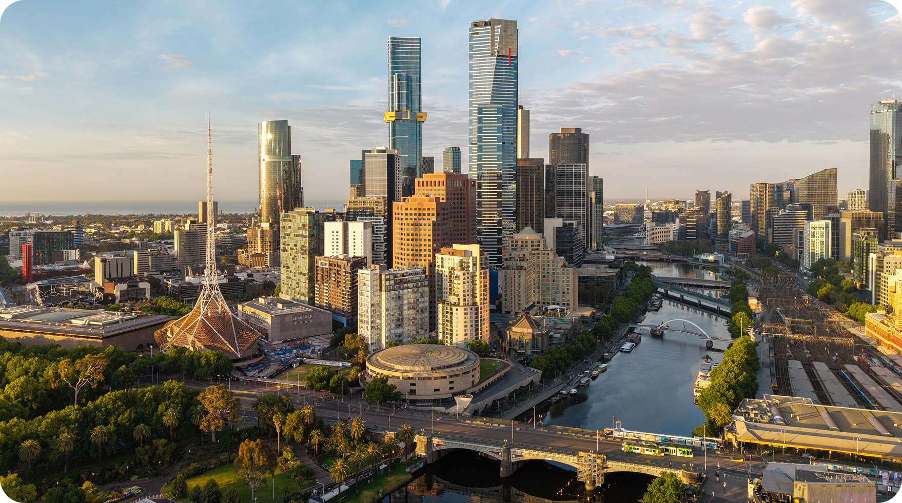 Melbourne skyline